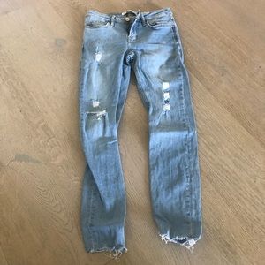 Zara light blue jeans